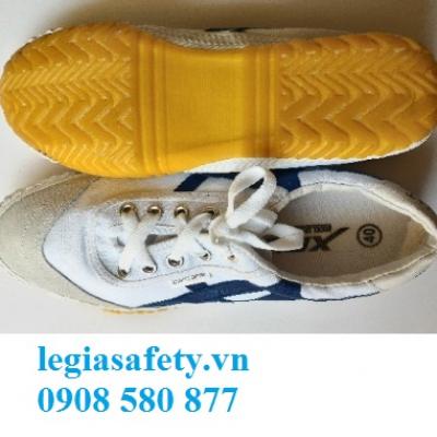 Giày Vải XP - Giày Mũi Da 1