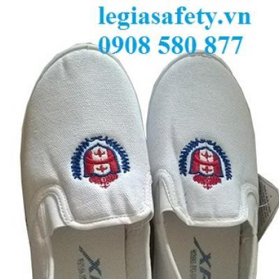 Giày Vải Lười Nữ - XP TP14 ( Trắng)