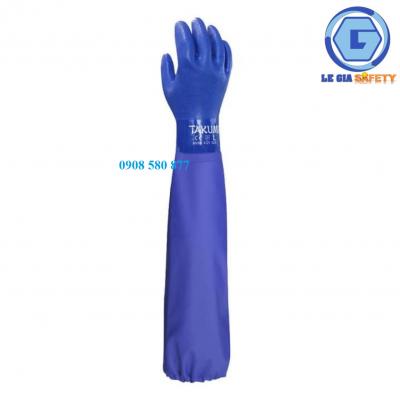 Găng Tay Chống Dầu Takumi PVC- 600X