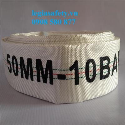 Vòi Chữa Cháy D50 - TQ - 10 Bar - 20 Mét