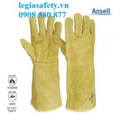 Găng Tay Da Hàn Chống Cháy Ansell 43-216