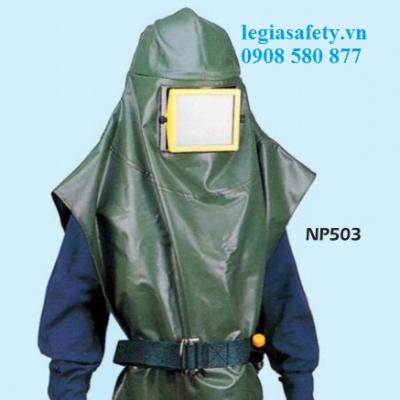 Mặt Nạ Trùm Đầu Phun Cát NP503