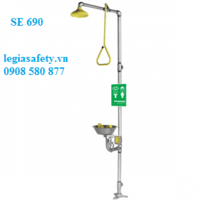 Bồn Rửa Mắt Kết Hợp Tắm Khẩn Cấp